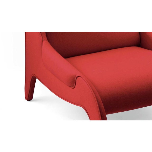 Red Antropus Chair by Marco Zanuso for Cassina For Sale - Image 8 of 9