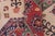 Shabby Chic Tribal Kazak Ivory/Red Wool Round Rug- 4'9''x4'11'' For Sale In New York - Image 6 of 7