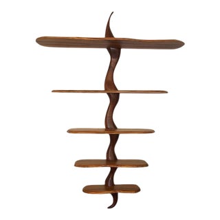 Vintage Shelving Unit Organic Shape 1950s For Sale