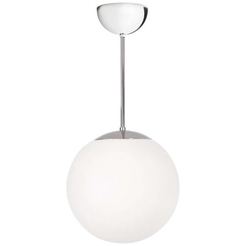 Not Yet Made - Made To Order Artcraft Chrome Glob Ceiling Lamp in Brass and Glass from Konsthantverk For Sale - Image 5 of 6