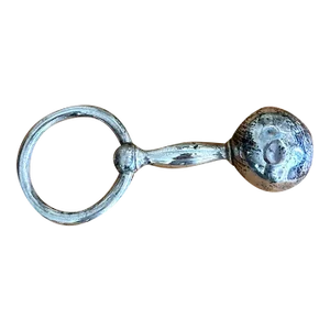 Tiffany & Co. Sterling Silver Baby Rattle Sculpture Paperweight