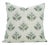 Fabdivine Handcrafted Block Print Cushion Cover 24x24 Inch Viscose Linen-Chahat For Sale