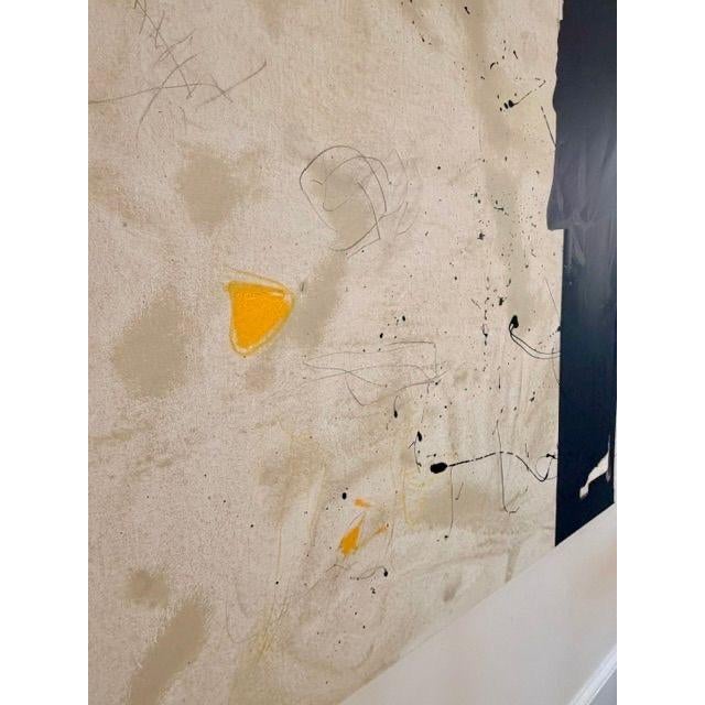 Black Large Scale Signed Abstract by William McClure For Sale - Image 8 of 12