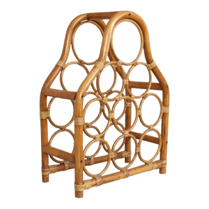 Bentwood Bamboo and Rattan Wine Rack