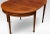 Mahogany D-End Dining Table For Sale - Image 5 of 7