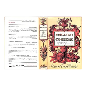 "English Cooking: A New Approach" 1960 Croft-Cooke, Rupert