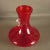 Vintage Red Glass Vase with Handle from Murano, 1950s For Sale - Image 4 of 7