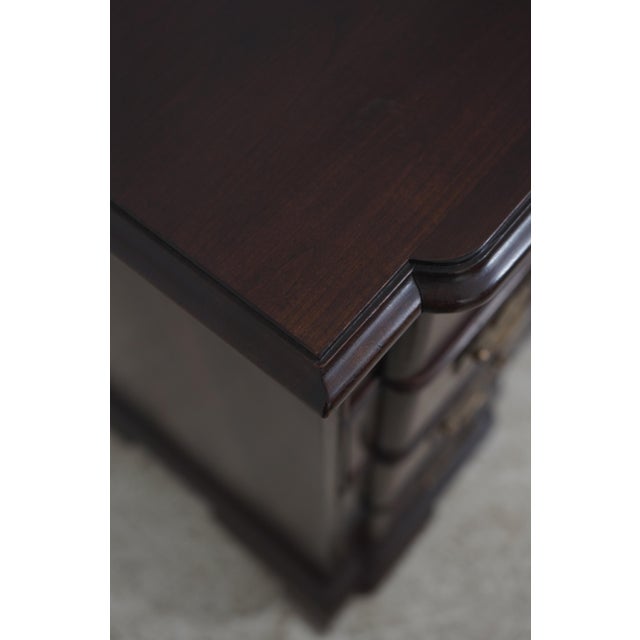 Ethan Allen Cherry Block Front Bachelors Chest For Sale In Philadelphia - Image 6 of 18