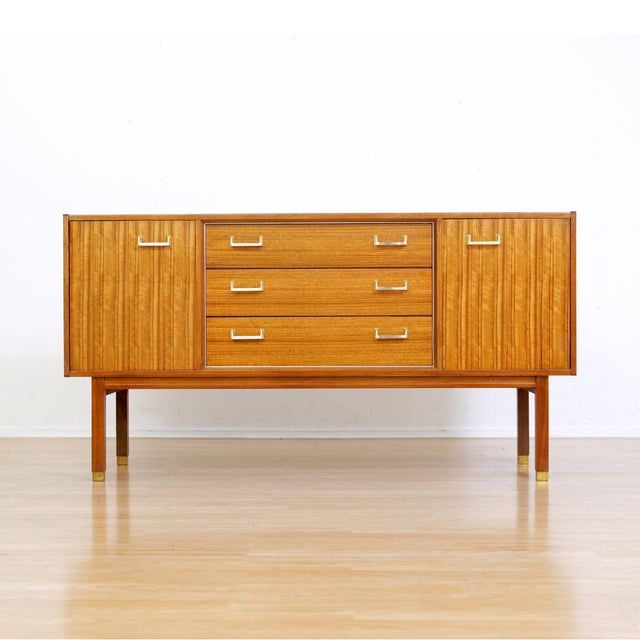 G Plan 1960s Small Mid Century Tola Credenza by G Plan For Sale - Image 4 of 12