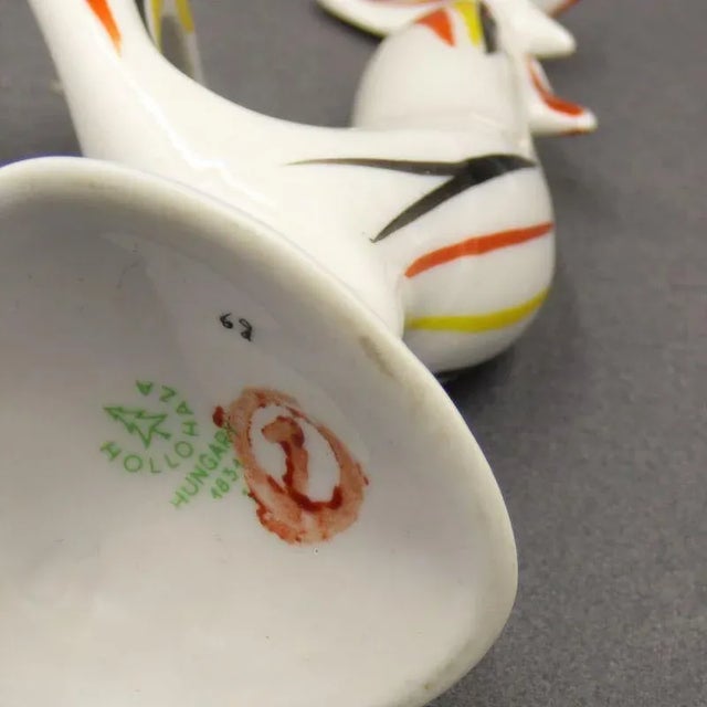 Figure in Porcelain from Hollohaza Hungary For Sale - Image 4 of 8