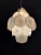 Metal Vintage Murano Alabaster Disc Chandelier, 1968 For Sale - Image 7 of 15