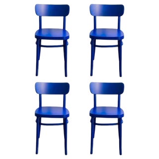 Blue Mzo Chairs by Mazo Design, Set of 4 For Sale