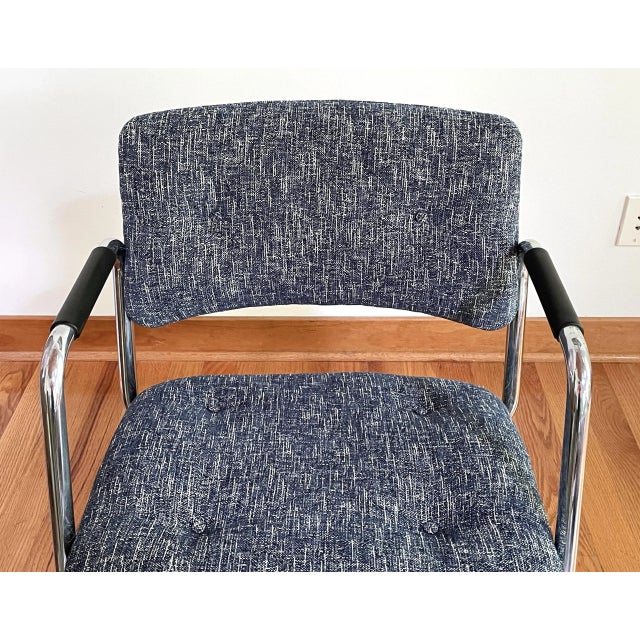 Vintage Steelcase Custom Cantilever Chair For Sale In Raleigh - Image 6 of 11