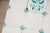 1900s Antique Portuguese White & Green Floral Art Nouveau Tiles, Large Set of 29 For Sale - Image 10 of 18