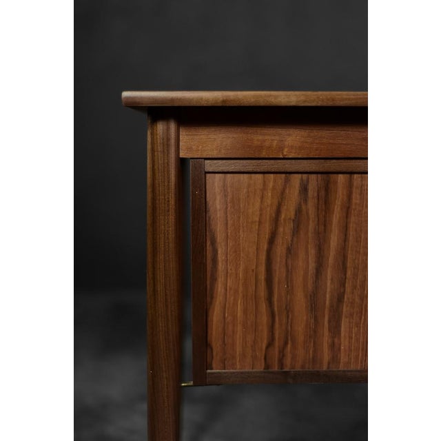 Vintage Scandinavian Teak Desk with Drawers, 1960s For Sale - Image 6 of 18