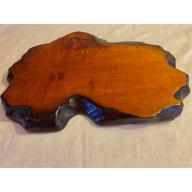 Japanese Vintage Japanese Wood Kadai Board For Sale - Image 3 of 7