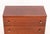 Pair of Modern Cherry-Stained Wood Chests of Drawers For Sale In New York - Image 6 of 9