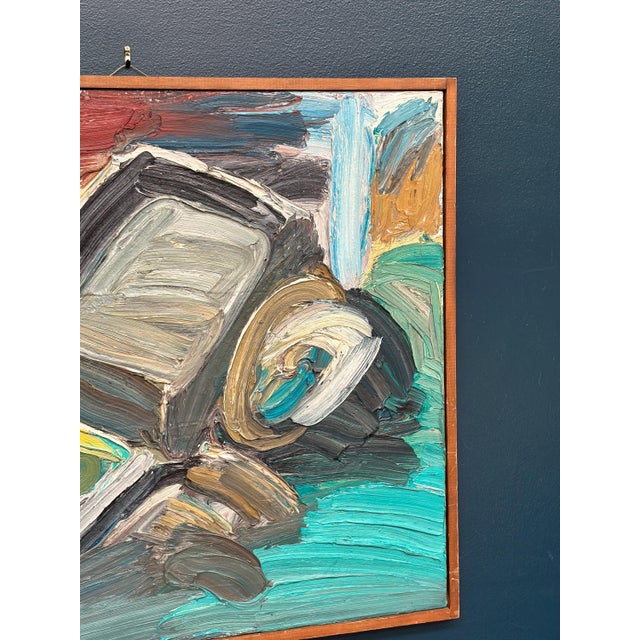 Rune Nilsson, Monday Feeling, 1950s, Oil Painting on Panel, Framed For Sale - Image 4 of 17