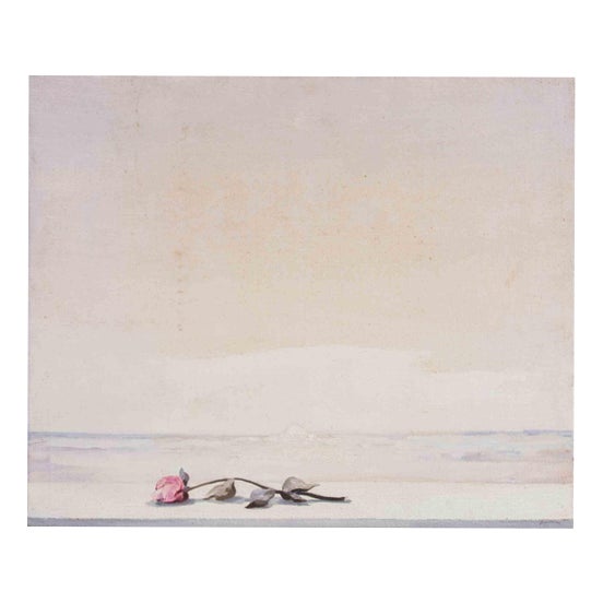 Gino Guida, Roman Dawn, 1980s, Oil Painting on Canvas For Sale