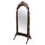 Glass Carved Cheval Dressing Mirror, 1900 For Sale - Image 7 of 7