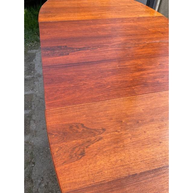 Scandinavian Baumann Round Oval Table in Rosewood, 1960s, Set of 3 For Sale - Image 16 of 18