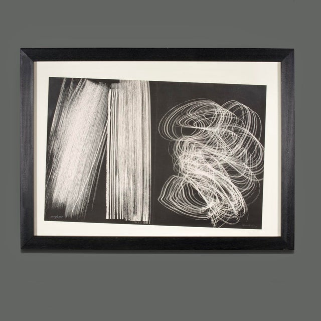 Hans Hartung, Farandole, 1971, Lithograph, Framed For Sale - Image 4 of 4