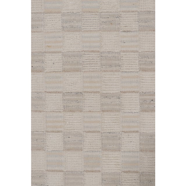 Textile Rug & Kilim’s Scandinavian Style Extra Long Runner, With Geometric Patterns For Sale - Image 7 of 9