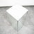 Mid Century Modern Pedestal Mirror Square Table Display Art Glass Rectangular For Sale - Image 9 of 12