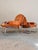 Halina Armchair in Orange Chrome from Hellerau For Sale - Image 6 of 11