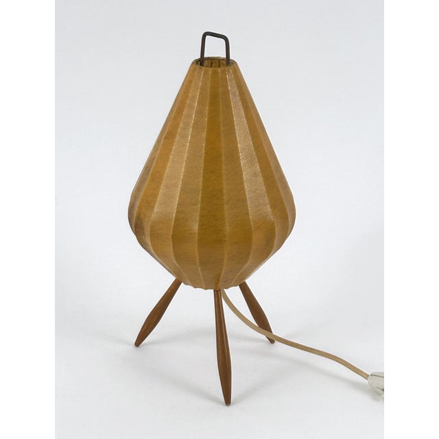 Mid-Century Modern Cocoon Table Lamp, Germany, 1960s For Sale - Image 12 of 18