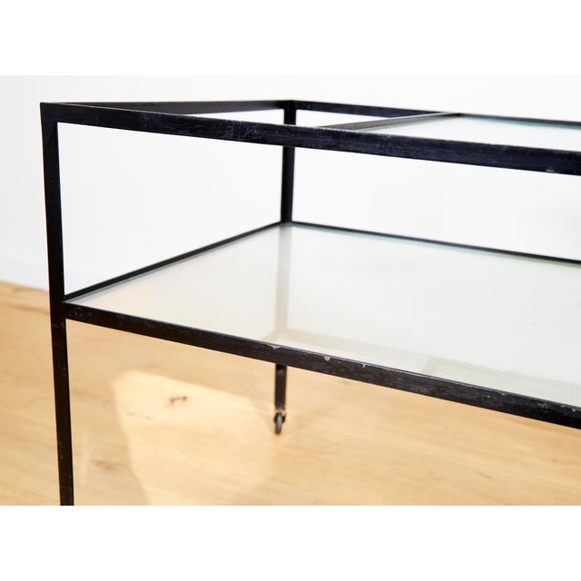 Bar Cart by Herbert Hirche for Christian Holzäpfel, 1956 For Sale - Image 4 of 12