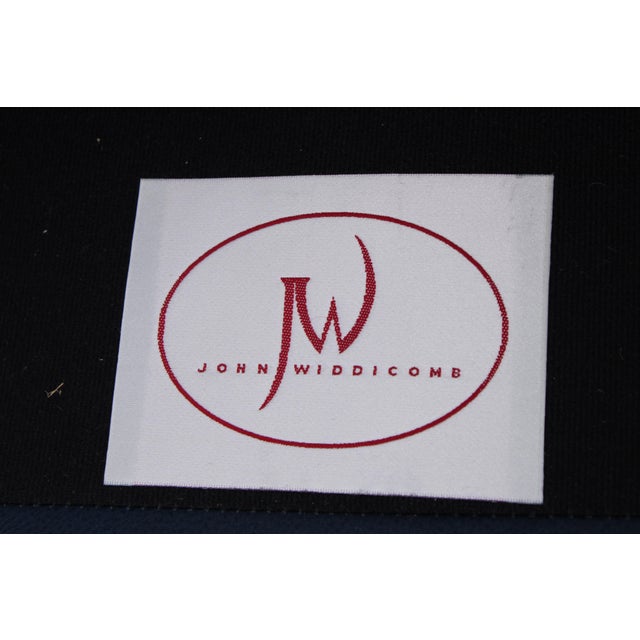 Stickley Cherry Blue Leather Club Chair For Sale - Image 15 of 16