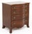 Mahogany Serpentine chest of drawers with hepplewhite influences. Standing on splay feet with a very pretty shaped apron....