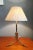 Mid-Century Modern Table Lamp in Imitation Bamboo Gilt Metal, 1950s For Sale - Image 3 of 13