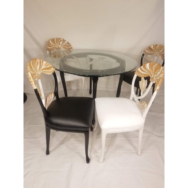 Final Clearance Thru 2025 Garden Botanical Sculpture Italian Dining Set 2Oth Century For Sale - Image 12 of 18