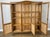 Vintage French Louis XIV Glazed Oak Display Cabinet For Sale - Image 10 of 11
