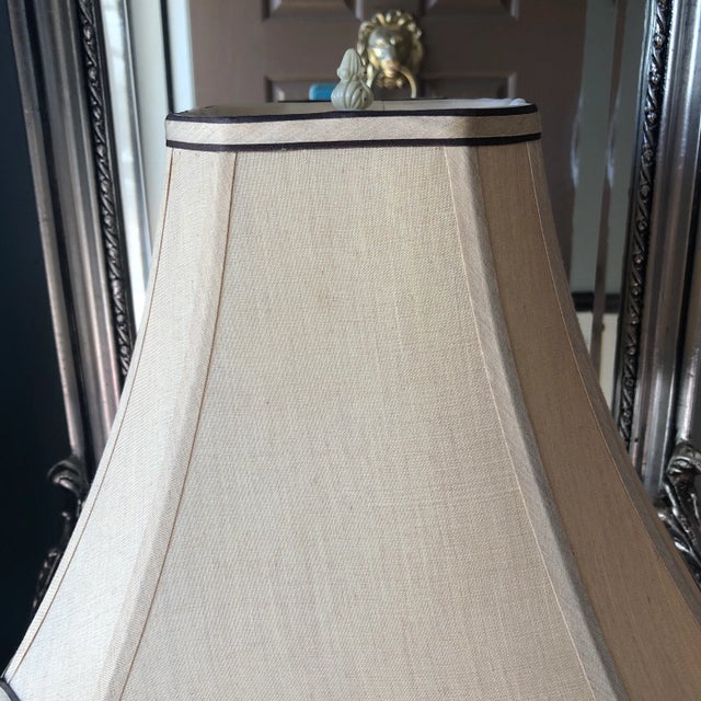 Metal 1970s Collected Seashells Nautical Table Lamp For Sale - Image 7 of 9