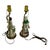 Antique Samson of Paris Chelsea-Style Porcelain Shepherd & Shepherdess Table Lamps - Pair For Sale - Image 4 of 4