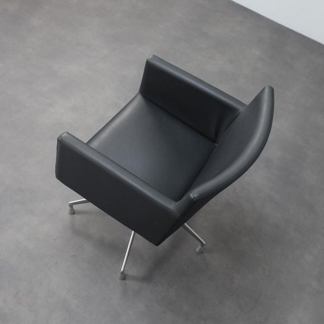 Metal Masai Swivel Armchairs by Lievore Altherr Molina for Arper, Italy, 2000s, Set of 2 For Sale - Image 7 of 11