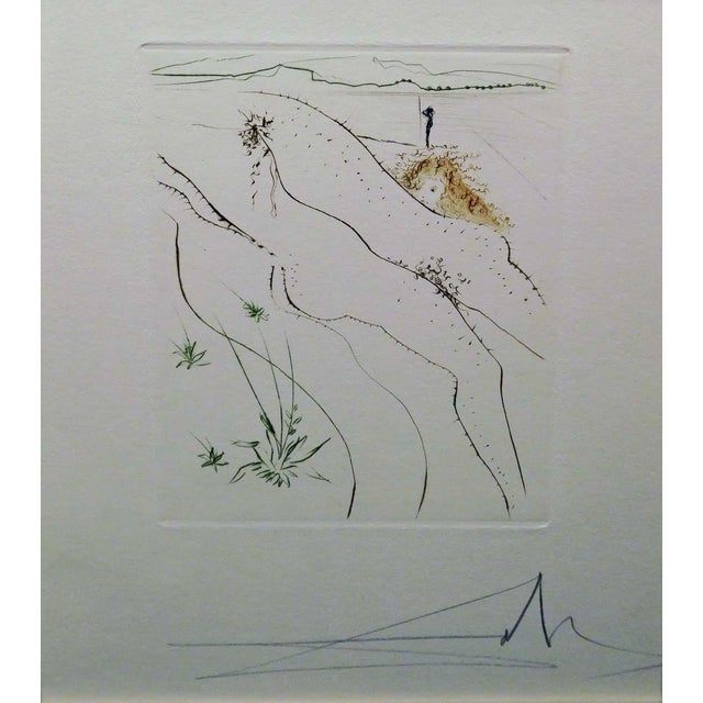 Salvador Dalí Le Décameron (Decameron) 1972 the Complete Set of 10 Etchings For Sale - Image 13 of 18
