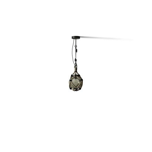 Cassina Bollicosa Nautilus Outdoor Lamp in Glass and Metal from Cassina For Sale - Image 4 of 9
