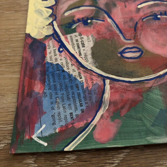 A completely unique and original artwork on cardboard. COA included. Unframed. Cassandra Linnea Auker is a professional...