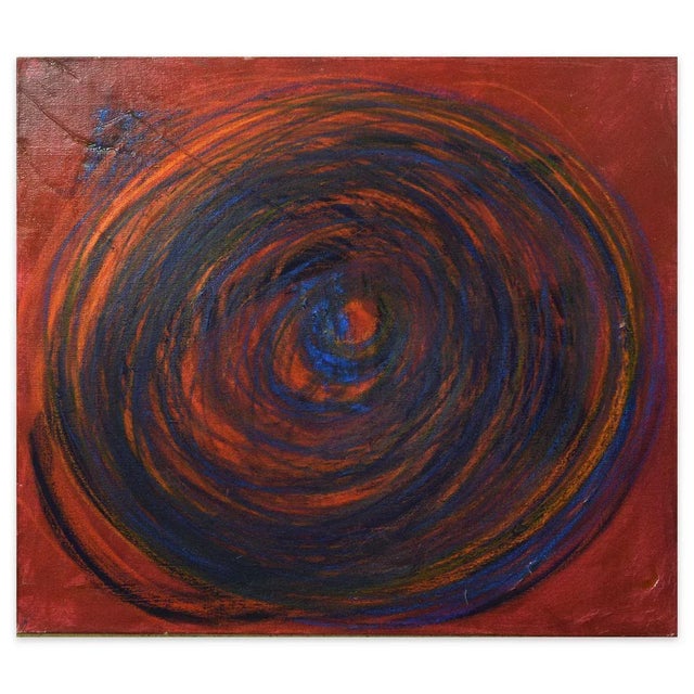 Eclipse - Oil Painting 2016 by Giorgio Lo Fermo 2016 For Sale - Image 4 of 4