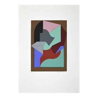 Augusto Garau, Untitled, Original Screen Print, Late 20th Century For Sale