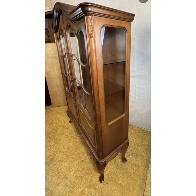 Classic Baroque Style Display Cabinet, 1940 For Sale - Image 10 of 13