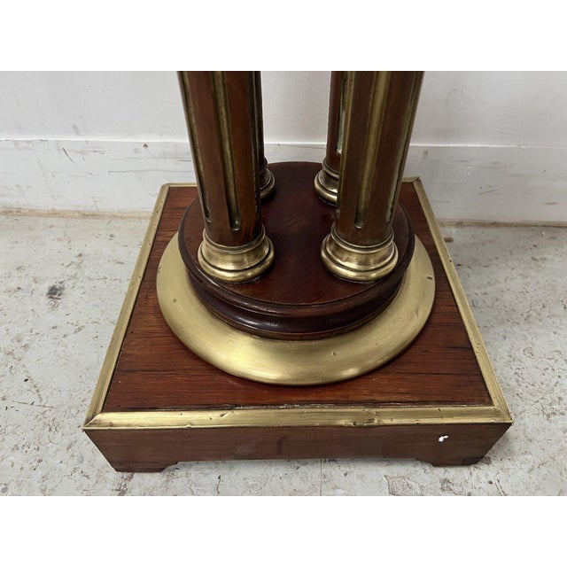 Napoleon III Style Mahogany Display Column, 1900s For Sale - Image 4 of 13