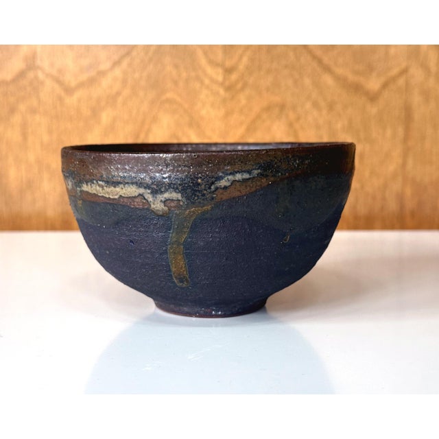 Glazed Ceramic Bowl Chawan Toshiko Takaezu For Sale In Atlanta - Image 6 of 16