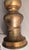 Antique French Brass Pascal Church Altar Candlestick Lamp 32" For Sale - Image 9 of 15