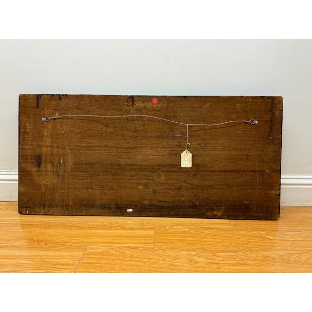 Early 20th Century Landscape Painting With Cattle For Sale - Image 4 of 15