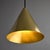 Brass Hans-Agne Jakobsson Polished Brass 'Tratten' Pendant For Sale - Image 8 of 11